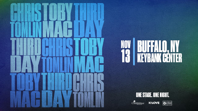 More Info for Chris Tomlin, TOBYMAC and Third Day