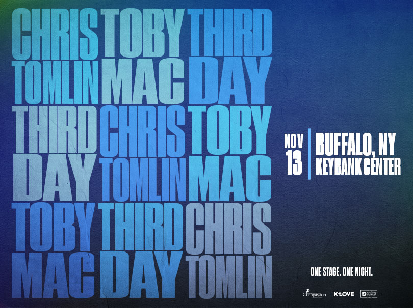 Chris Tomlin, TOBYMAC and Third Day